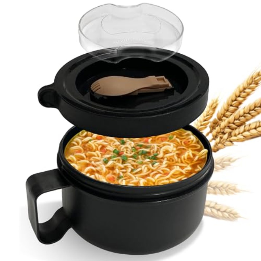Meal Prep Noodles - Ramen Bowl Set with Utensil •