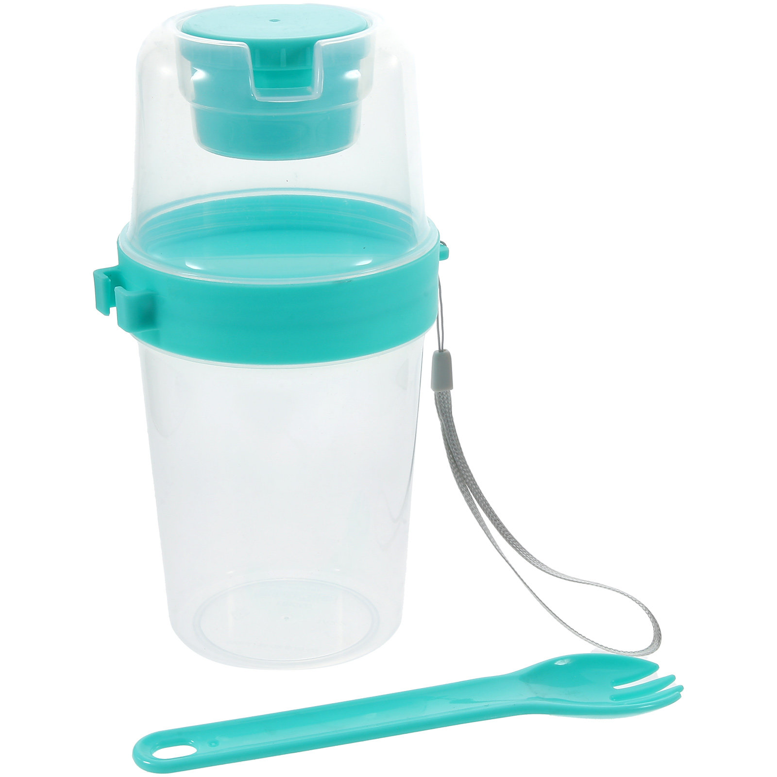 Overnight Oat Jar - 1Set Salad Cup Portable Double Layer