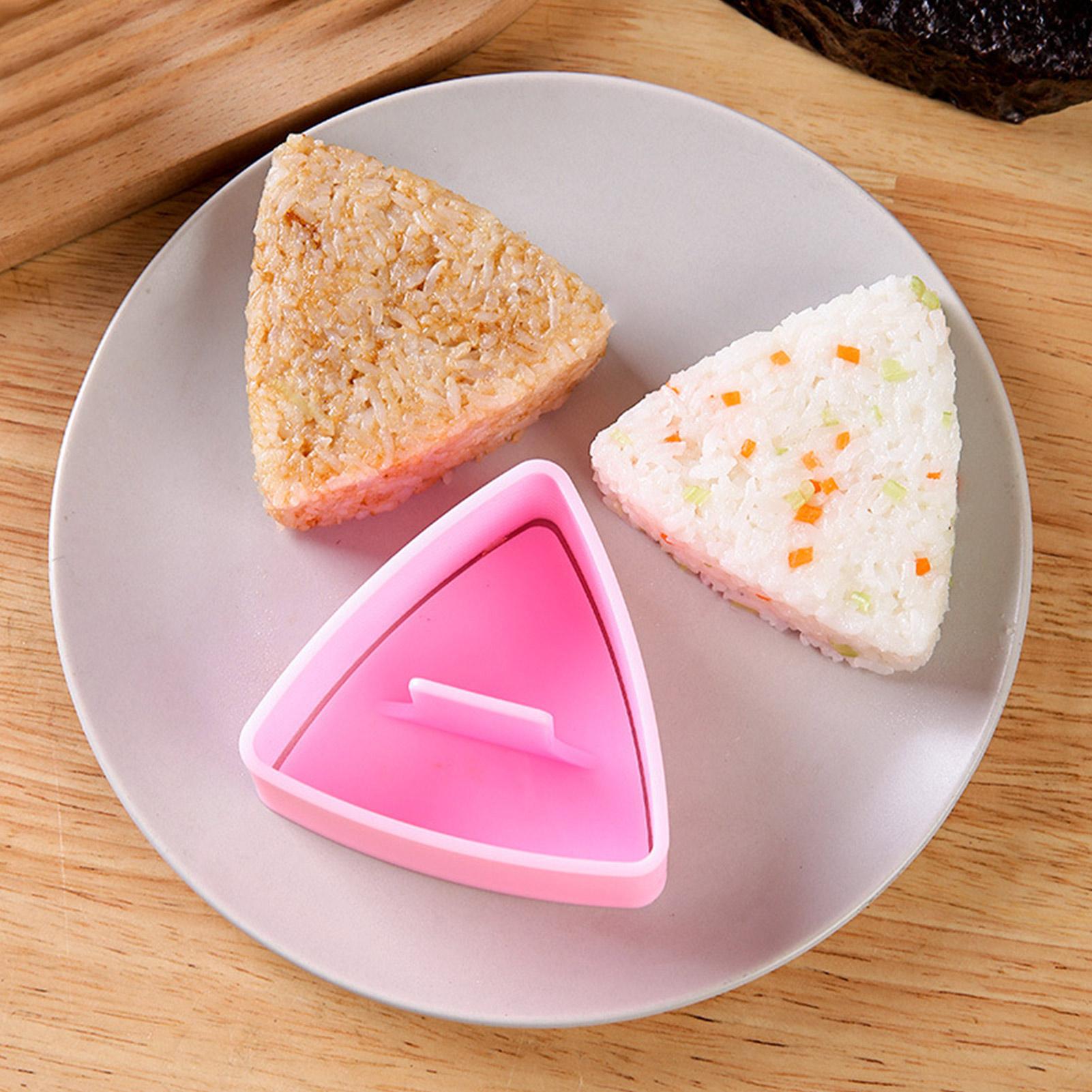 Rice Ball Mold - Onigiri Sushi Maker Mold Kit Smooth