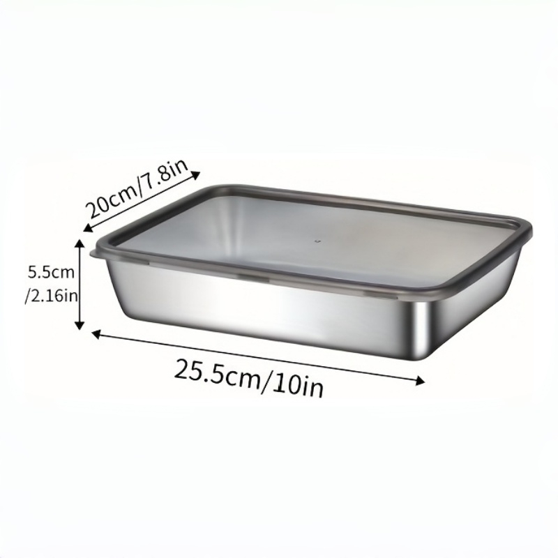 1Pc Stainless Steel Food Stora - مراجعة Meal Prep Noodles وسعره