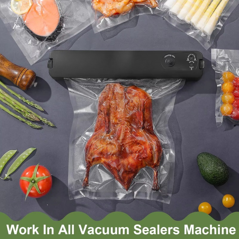 100pcs Vacuum Sealer Bags for  - مراجعة Meal Prep Vacuum Seal Containers وسعره