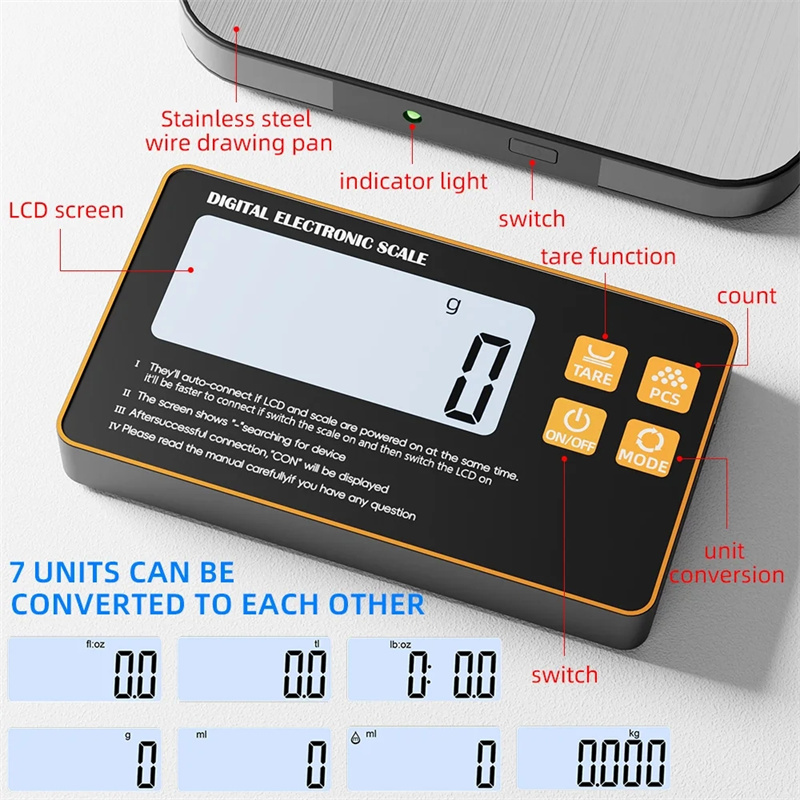 Wireless Kitchen Scale with Re - مراجعة Meal Prep Ideas وسعره