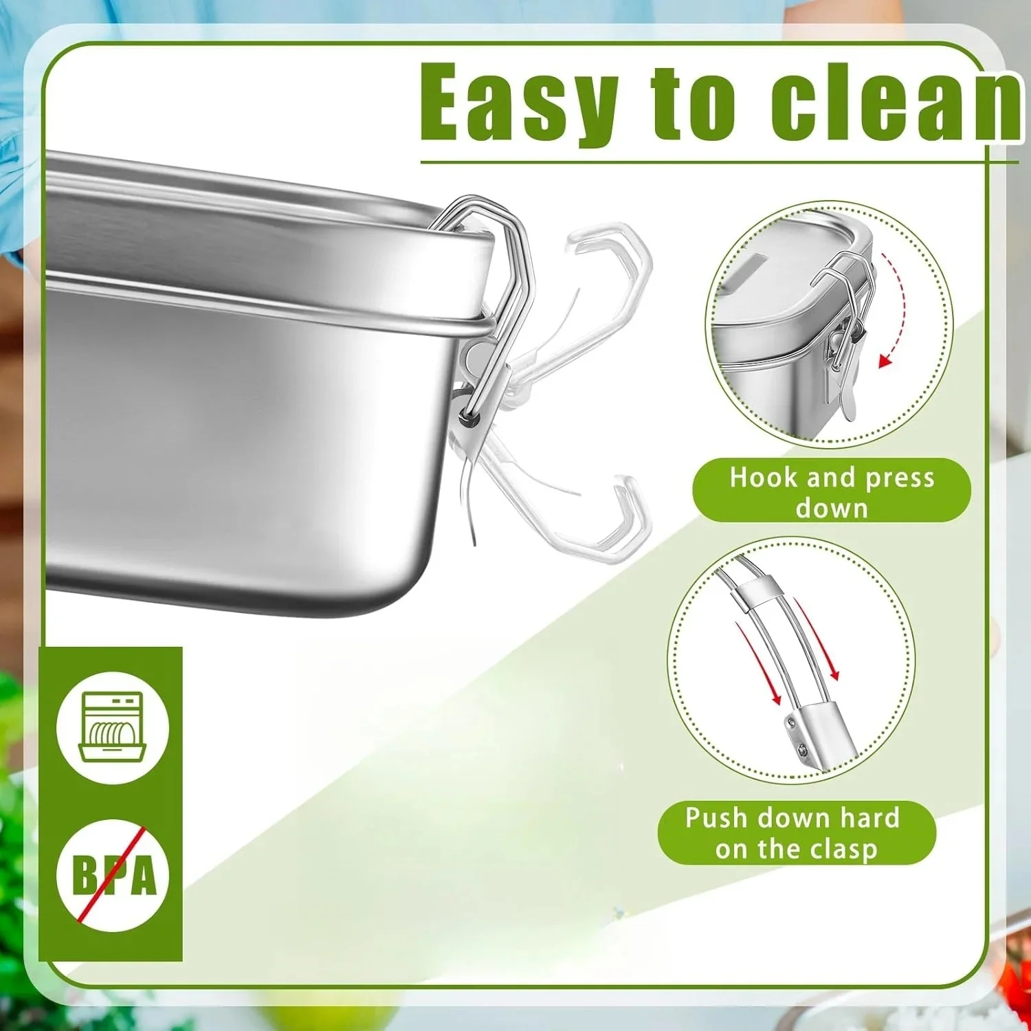 Stainless Steel Lunch Box for  - مراجعة Meal Prep Ideas وسعره
