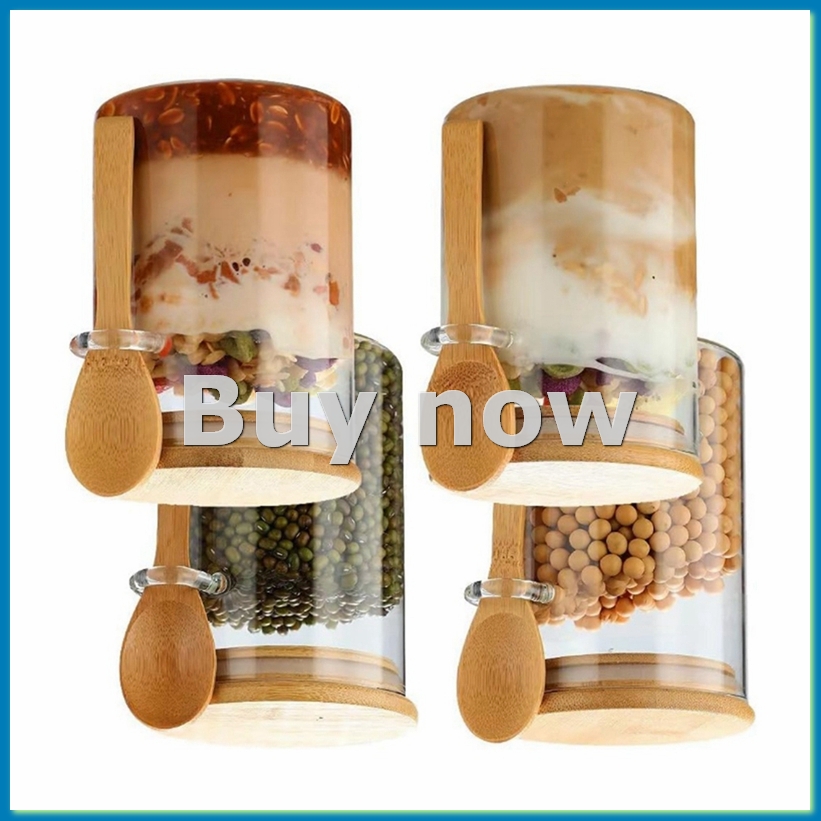 4 Pack Overnight Oats Glass Co - مراجعة Overnight Oat Jar وسعره