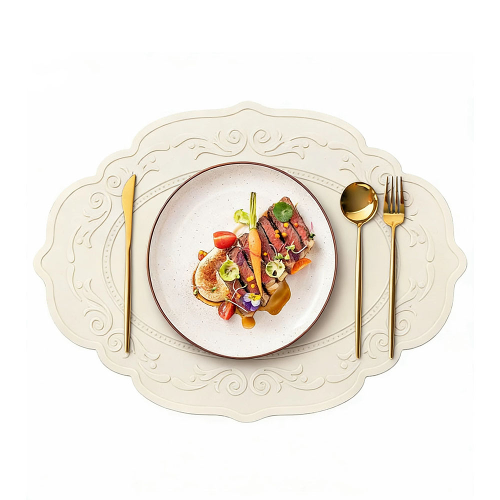 Round Silicone Table Mat, Heat - مراجعة Food Prep Mat وسعره