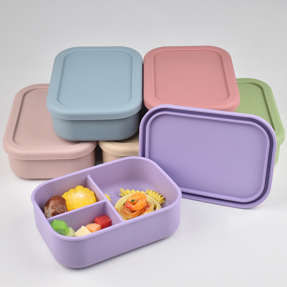 3-Compartment Food Grade Silic - مراجعة Meal Prep Ideas وسعره