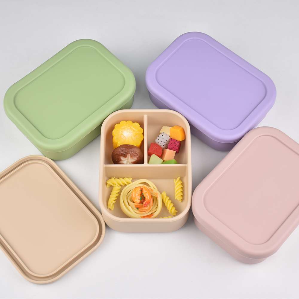 3-Compartment Food Grade Silic - مراجعة Meal Prep Ideas وسعره