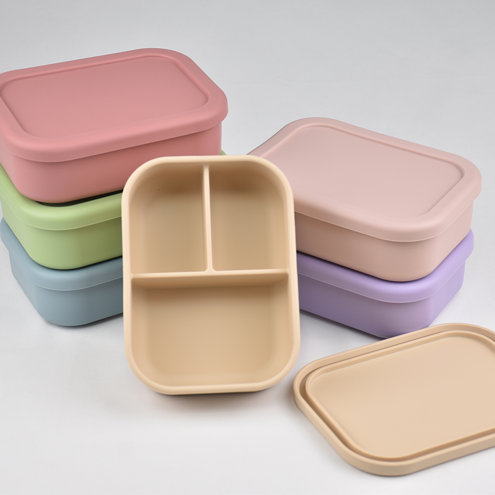 3-Compartment Food Grade Silic - مراجعة Meal Prep Ideas وسعره