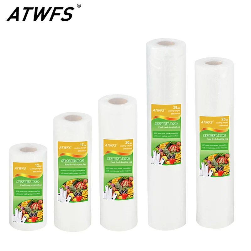 ATWFS Vacuum Bag Packaging Foo - مراجعة Meal Prep Vacuum Seal Containers وسعره
