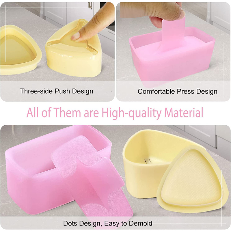 LMETJMA  Pack Rice Mold Musubi - مراجعة Rice Ball Mold وسعره