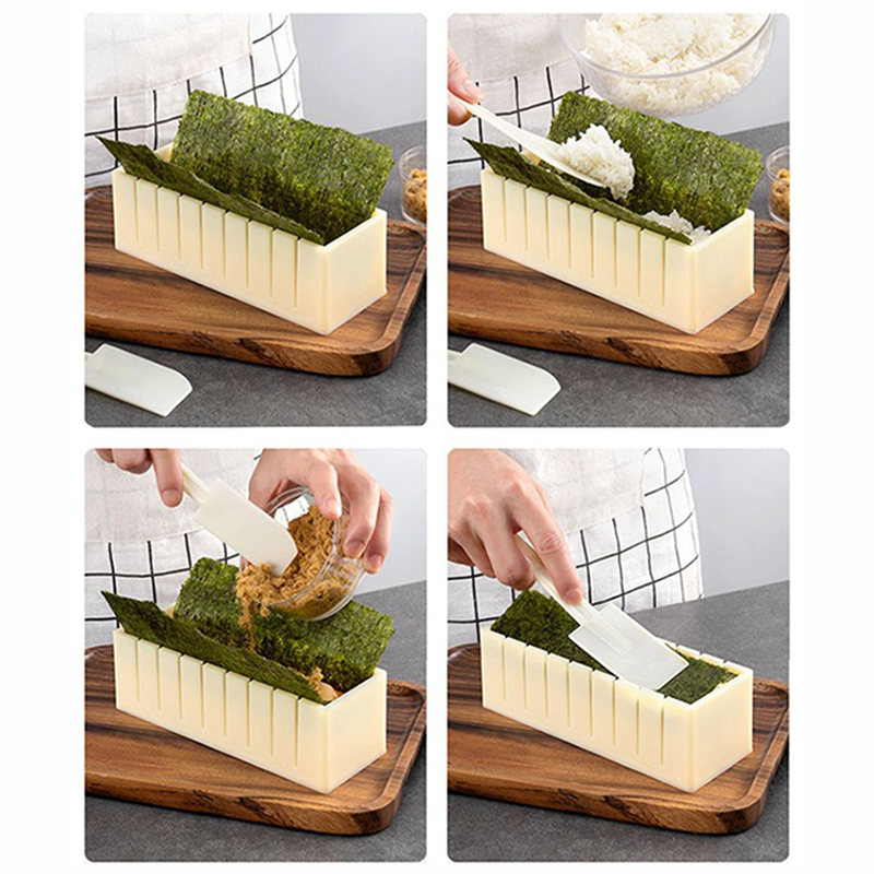 Make Sushi Machine Cutter Sush - مراجعة Rice Ball Mold وسعره