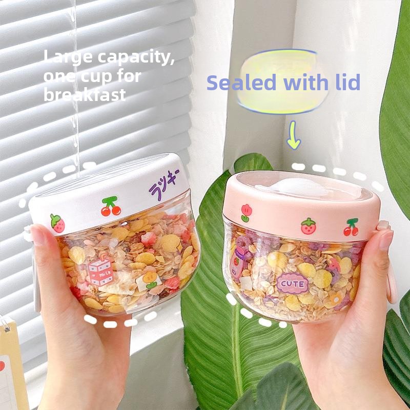 Overnight Oats Cup Portable Wi - مراجعة Overnight Oat Jar وسعره
