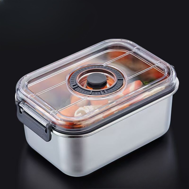 Stainless Steel Vacuum Food Co - مراجعة Meal Prep Vacuum Seal Containers وسعره