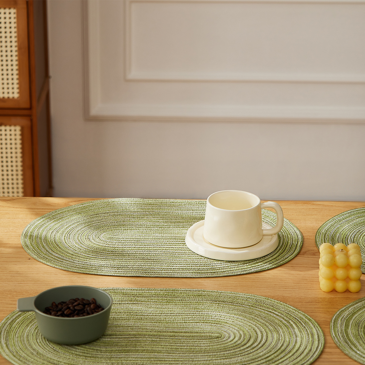 Placemats Set of 4,Heat resist - مراجعة Food Prep Mat وسعره
