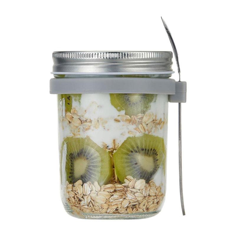 600ml Large Capacity Overnight - مراجعة Overnight Oat Jar وسعره