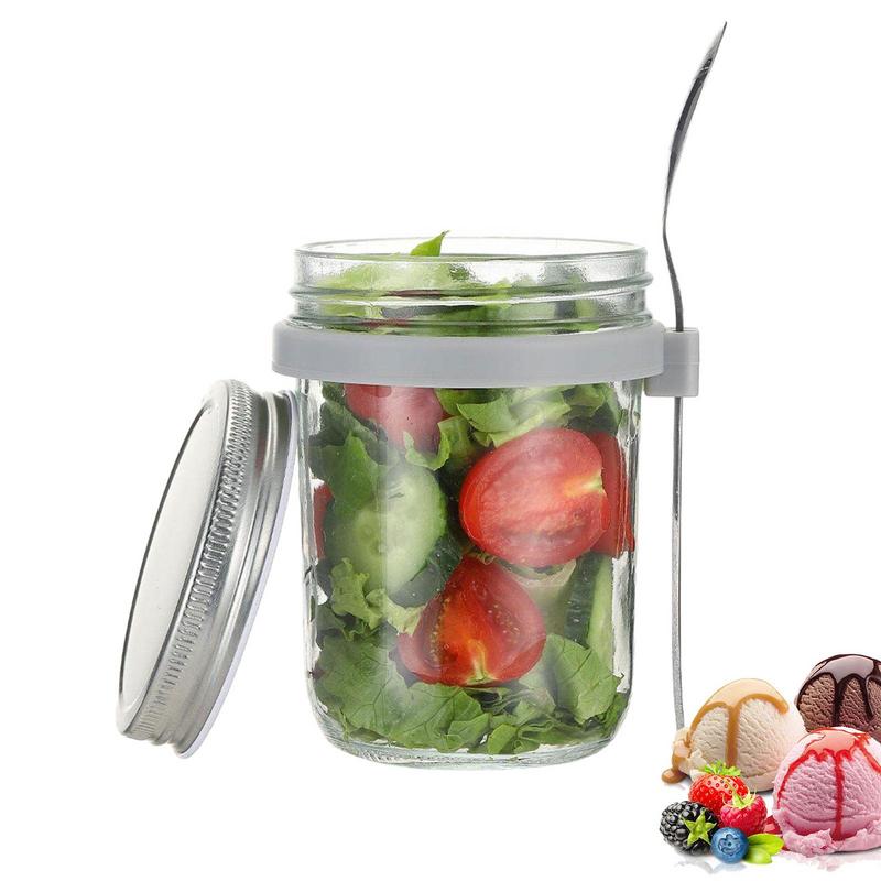 600ml Large Capacity Overnight - مراجعة Overnight Oat Jar وسعره
