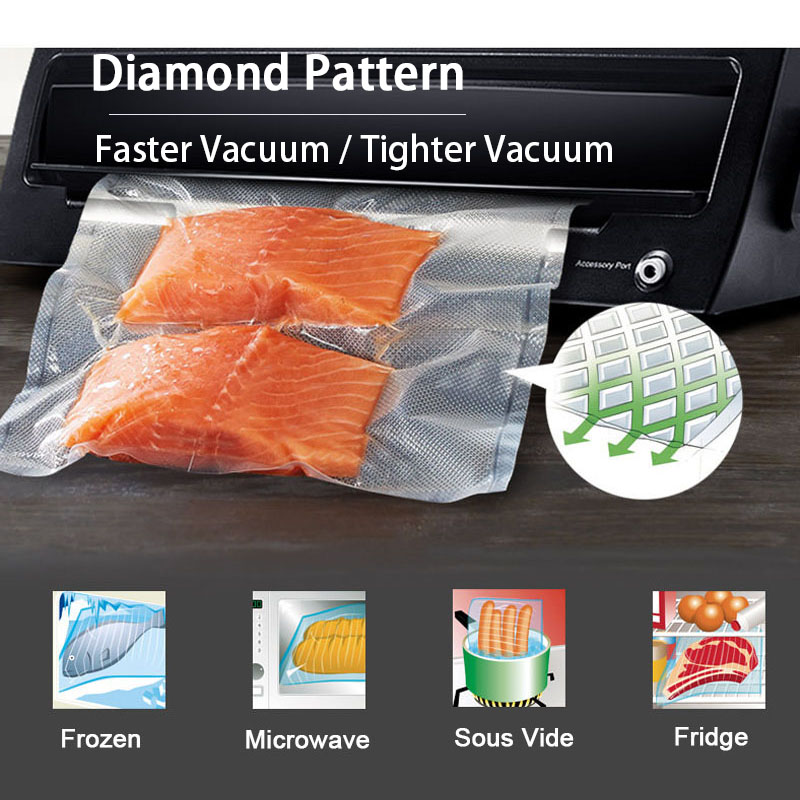 Custom Length Vacuum Sealer Ba - مراجعة Meal Prep Vacuum Seal Containers وسعره