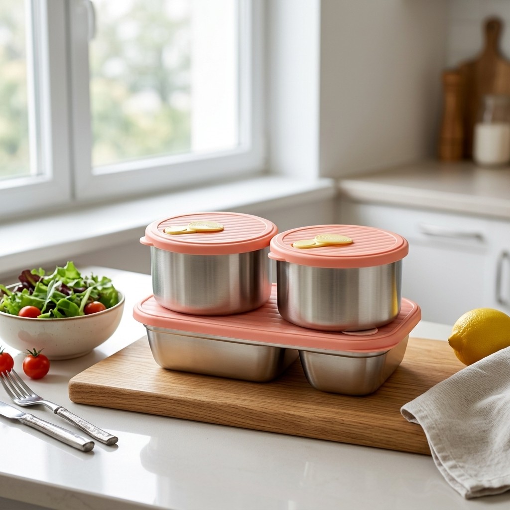 Microwave Safe 304 Stainless S - مراجعة Meal Prep Ideas وسعره