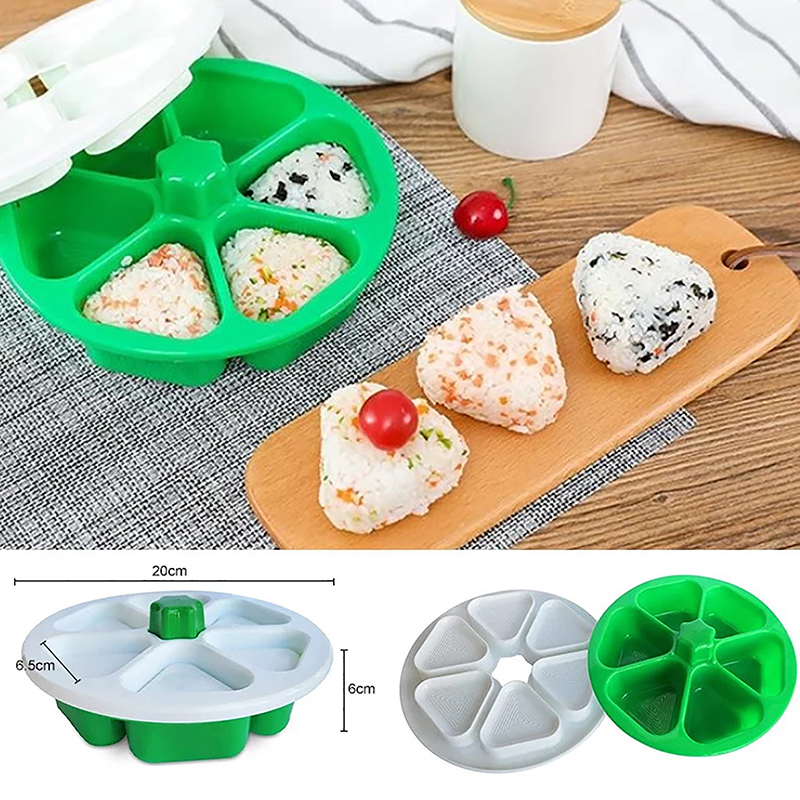 【xxx】Latest 6 Compartment Rice - مراجعة Rice Ball Mold وسعره