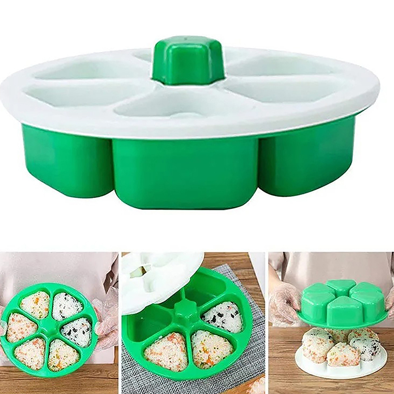 【xxx】Latest 6 Compartment Rice - مراجعة Rice Ball Mold وسعره