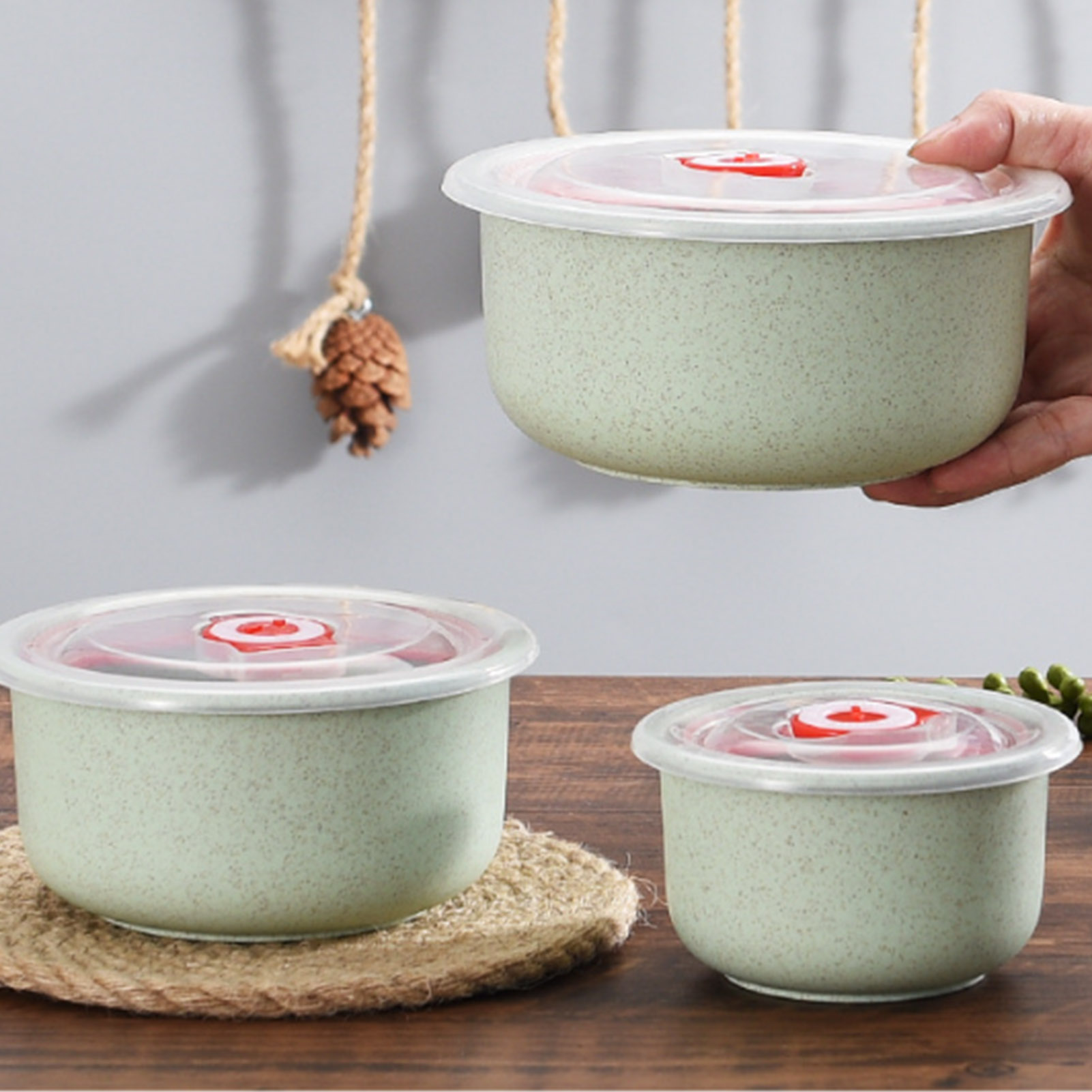 3pcs Food Storage Containers B - مراجعة Meal Prep Ideas وسعره
