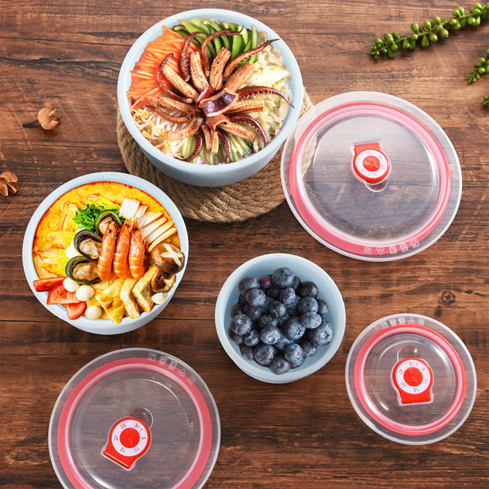 3pcs Food Storage Containers B - مراجعة Meal Prep Ideas وسعره