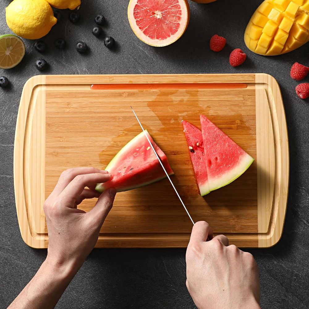 Organic Bamboo Cutting Board S - مراجعة Meal Prep Organic وسعره