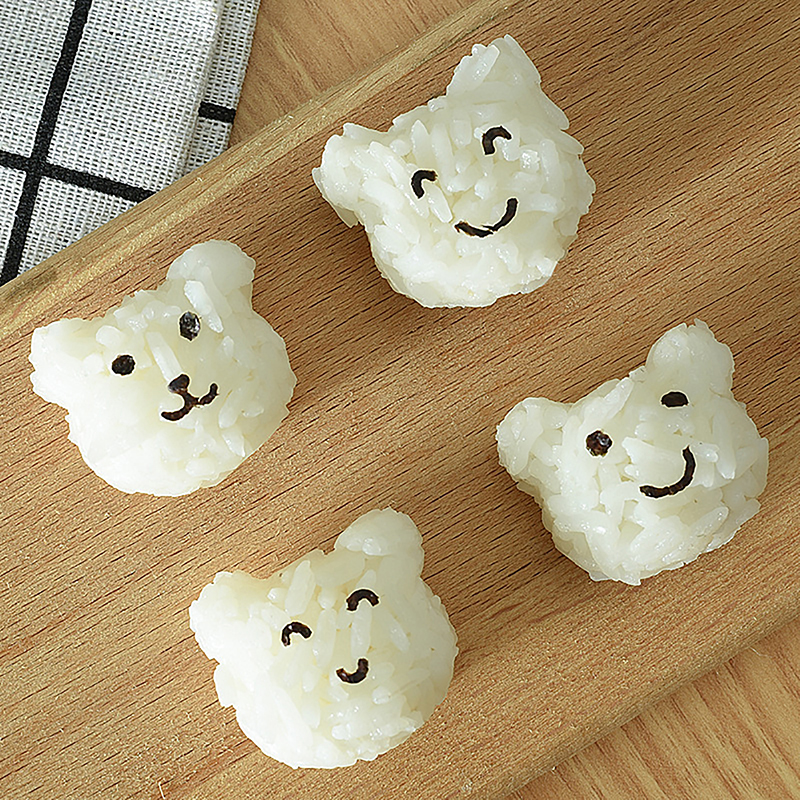 Cartoon Mini Bear Rice Ball Mo - مراجعة Rice Ball Mold وسعره