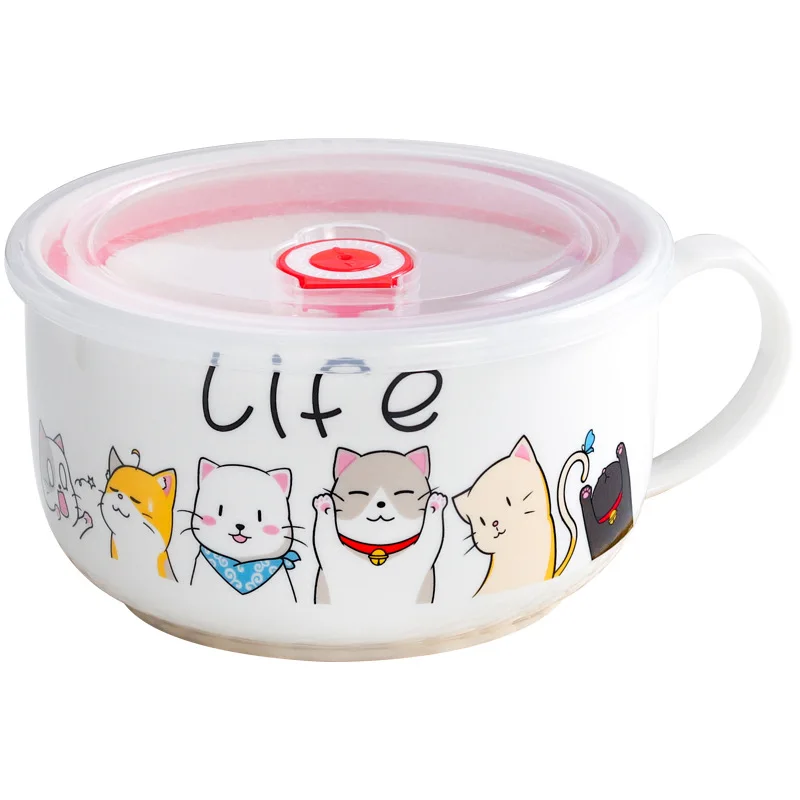 Cartoon Ceramic Instant Noodle - مراجعة Meal Prep Noodles وسعره