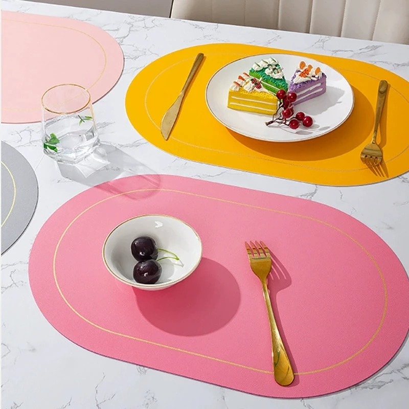 Table Leather Placemats, Heat  - مراجعة Food Prep Mat وسعره
