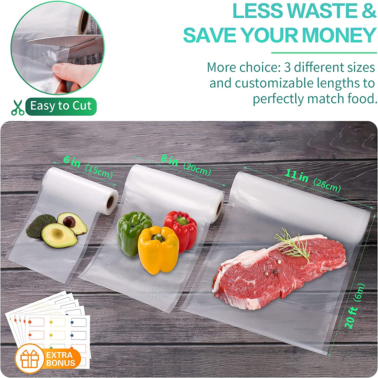Kitchen Bags For Vacuum Food V - مراجعة Meal Prep Vacuum Seal Containers وسعره