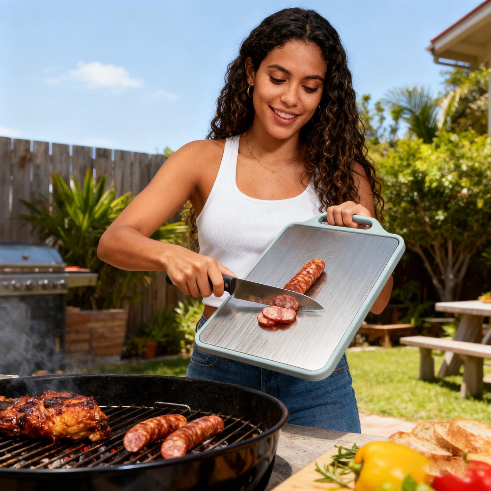 Double Sided Cutting Board Mea - مراجعة Meal Prep Format وسعره