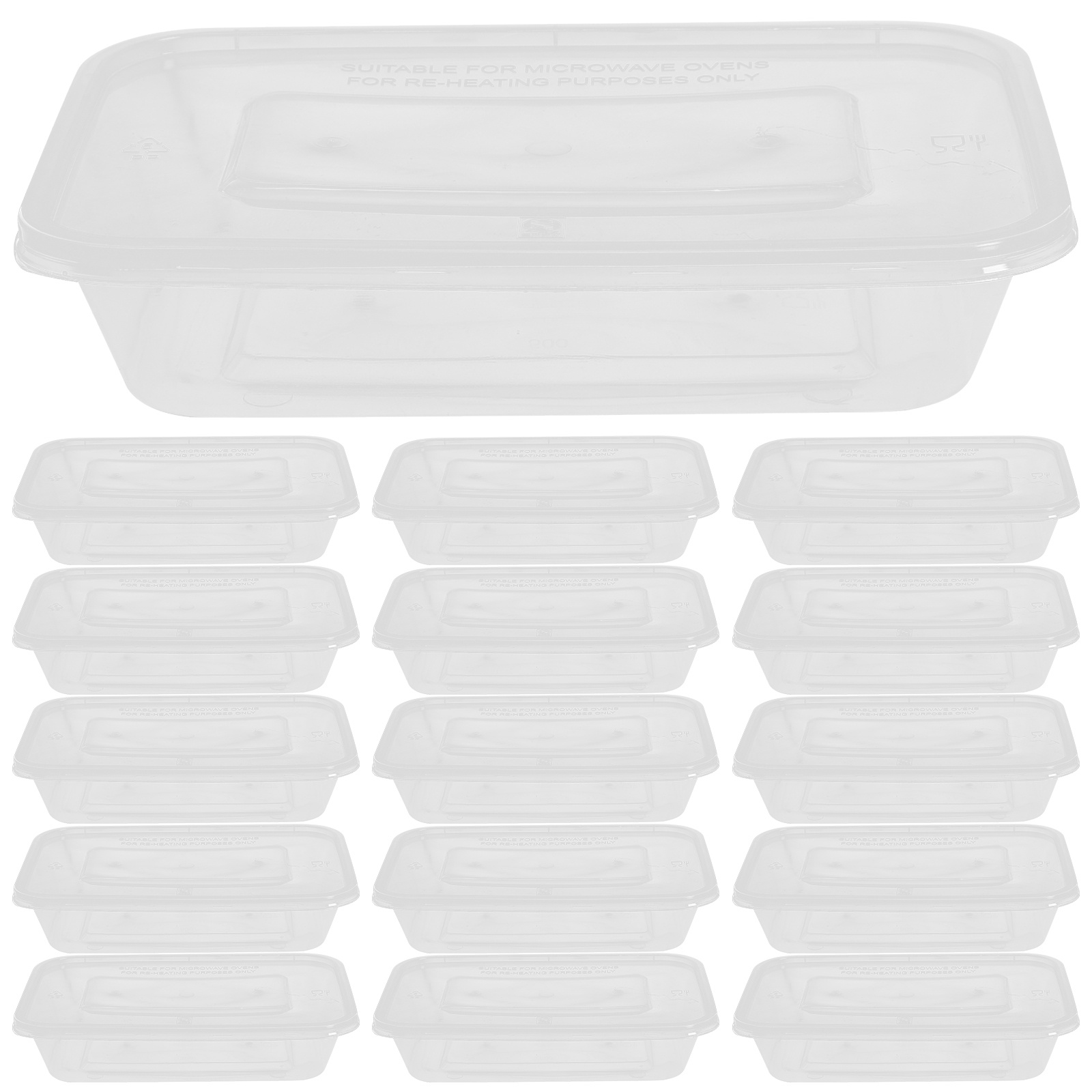 25Pcs Transparent Meal Prep Co - مراجعة Meal Prep Ideas وسعره