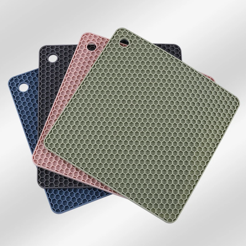 Silicone 1PCS Honeycomb Placem - مراجعة Food Prep Mat وسعره