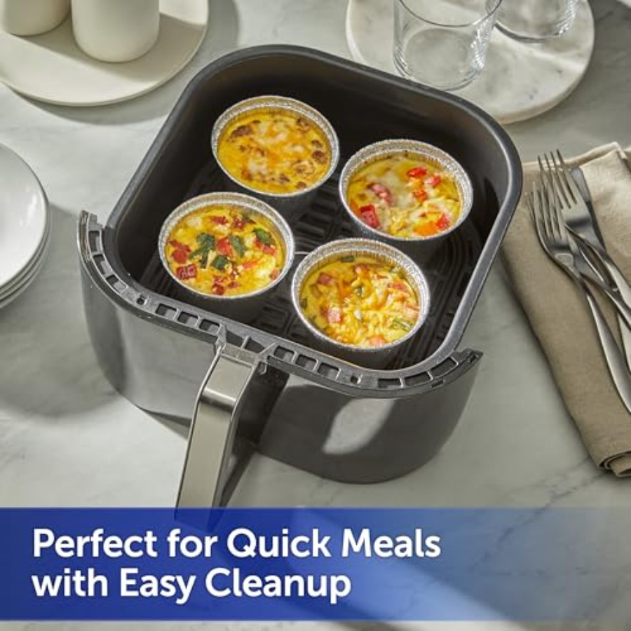 Kitchens Air Fryer Cups for me - مراجعة Meal Prep Format وسعره