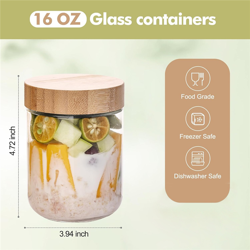 LNHF 6-Pack Overnight Oats Con - مراجعة Overnight Oat Jar وسعره