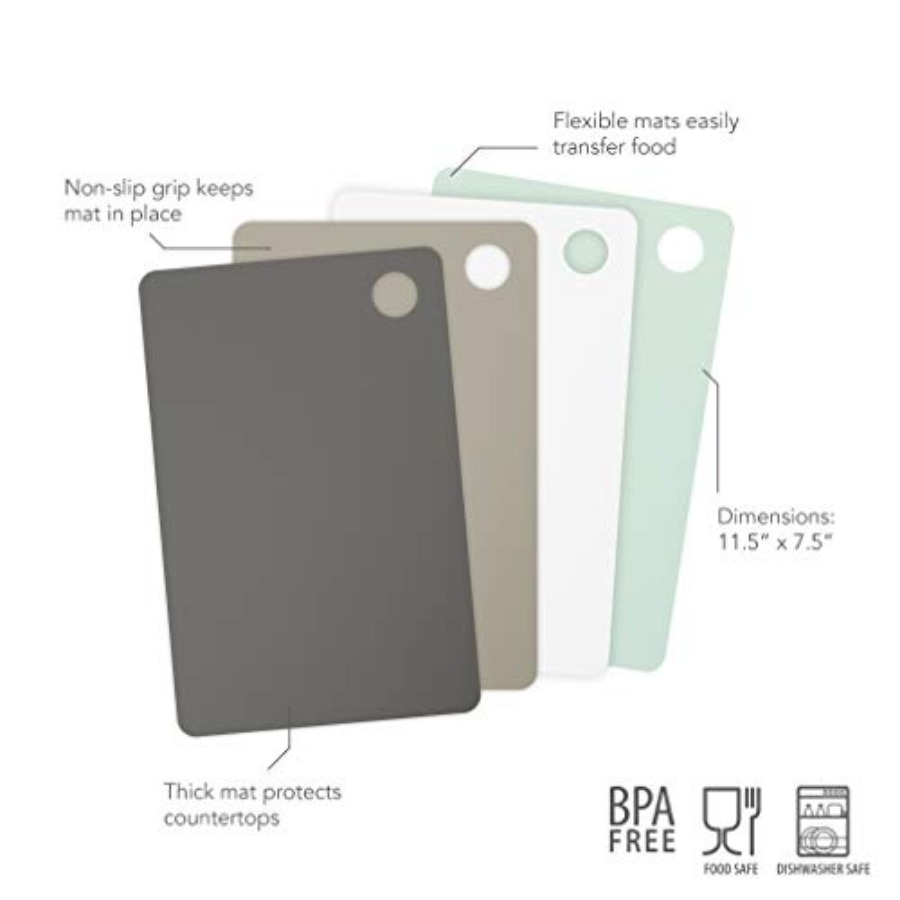 Small Flexible Cutting Mats 4  - مراجعة Meal Prep Format وسعره