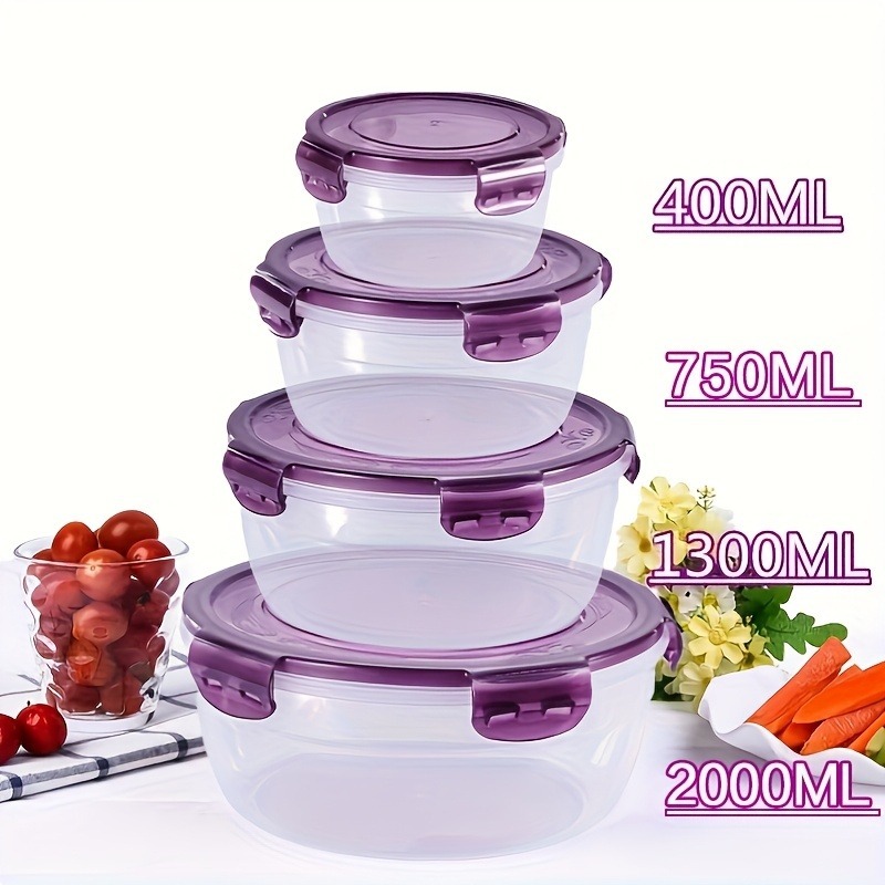 Vibrant 8-Piece Food Storage S - مراجعة Meal Prep Ideas وسعره