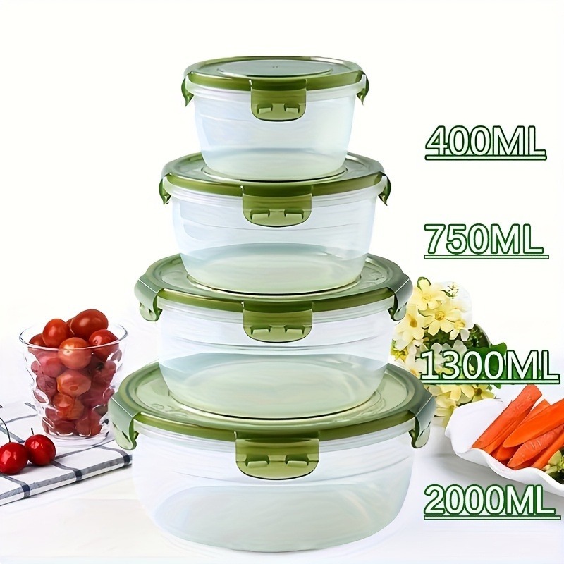 Vibrant 8-Piece Food Storage S - مراجعة Meal Prep Ideas وسعره