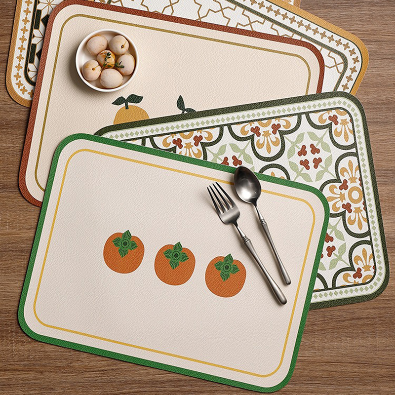 Leather Dining Table Mat Indiv - مراجعة Food Prep Mat وسعره