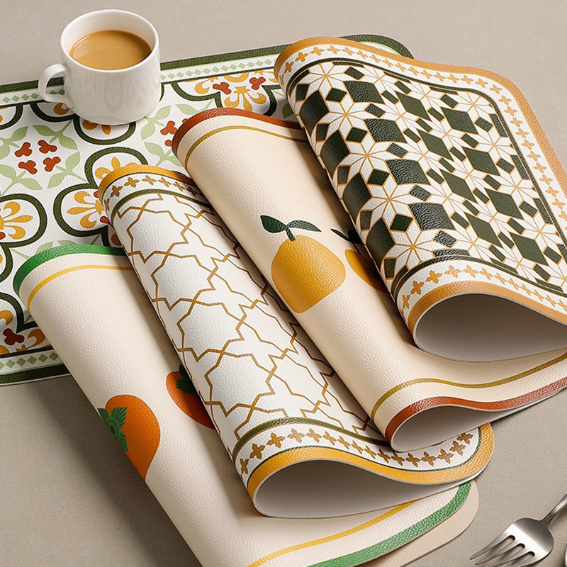 Leather Dining Table Mat Indiv - مراجعة Food Prep Mat وسعره