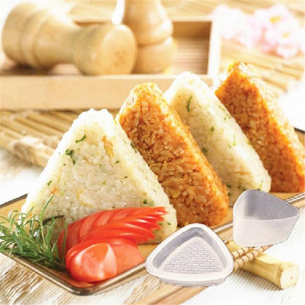 2PCS/Set DIY Sushi Mold Onigir - مراجعة Rice Ball Mold وسعره