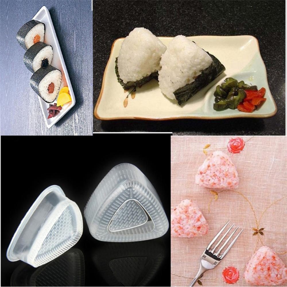 2PCS/Set DIY Sushi Mold Onigir - مراجعة Rice Ball Mold وسعره