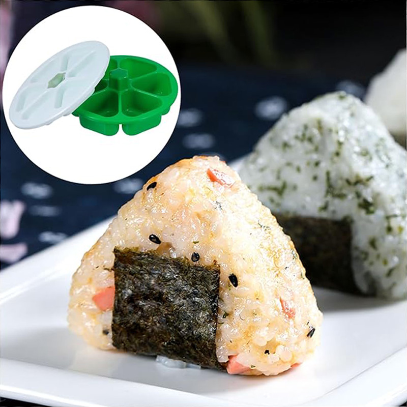 6 in 1 Sushi Maker Box Onigiri - مراجعة Rice Ball Mold وسعره