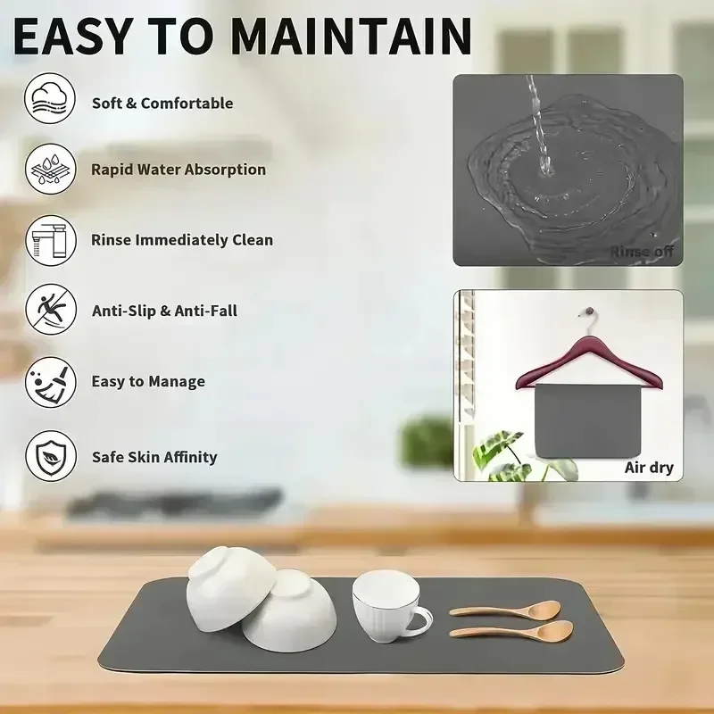 Retro Bohemian Pattern Diatom  - مراجعة Food Prep Mat وسعره