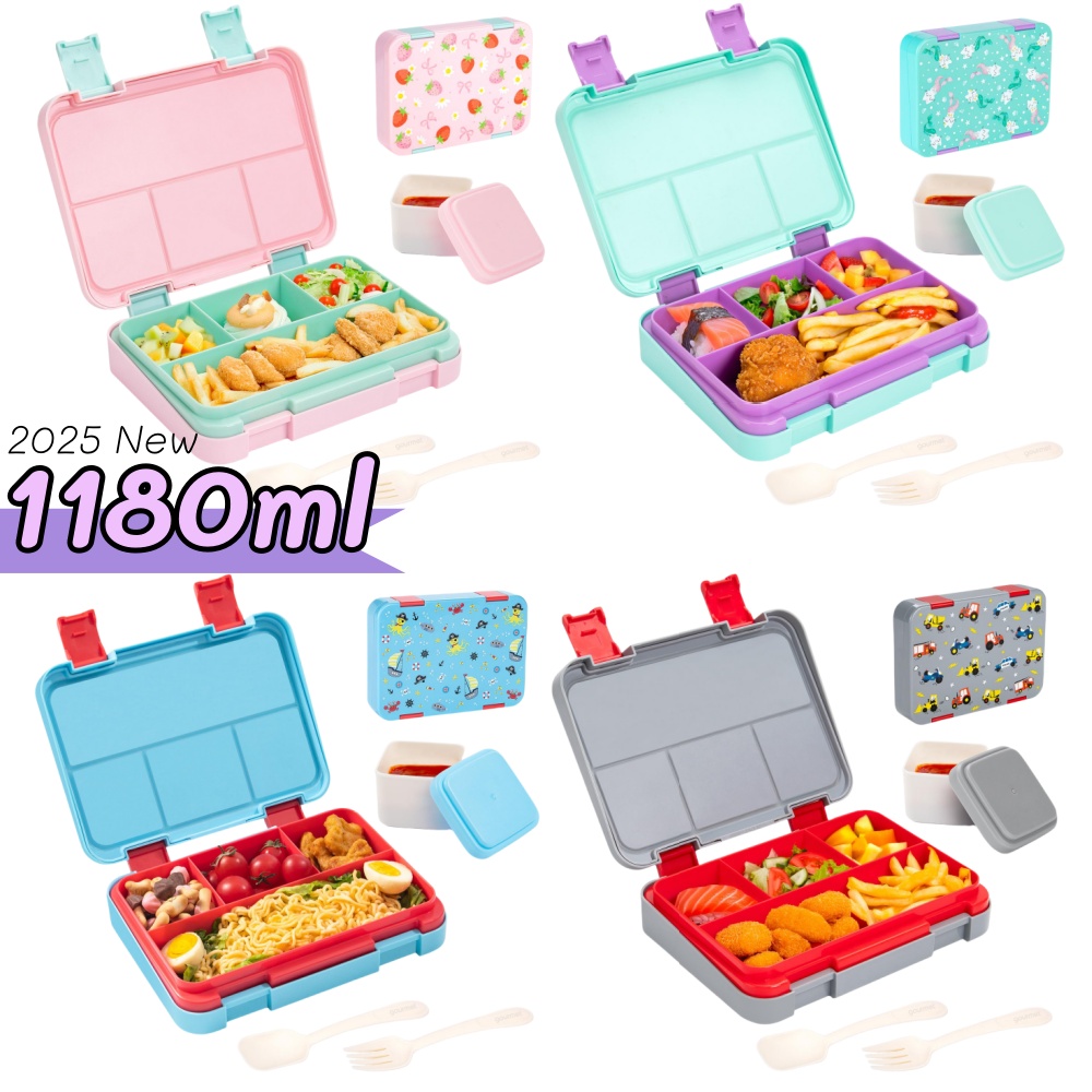 40oz Cartoon Pattern Bento Lun - مراجعة Meal Prep Ideas وسعره