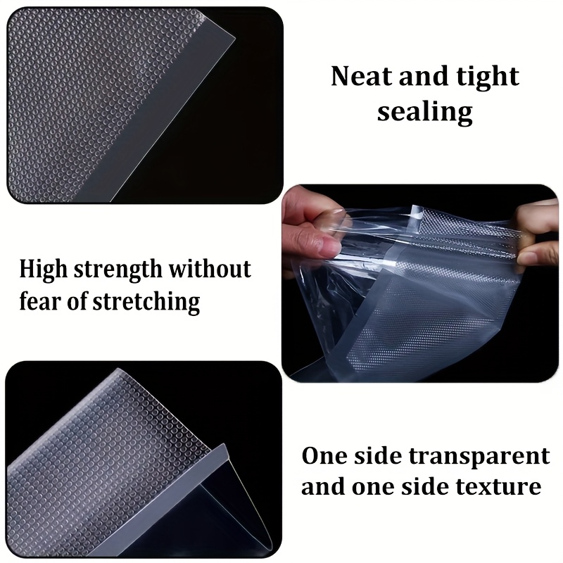 50Pcs + 50Pcs Vacuum Sealer Ba - مراجعة Meal Prep Vacuum Seal Containers وسعره