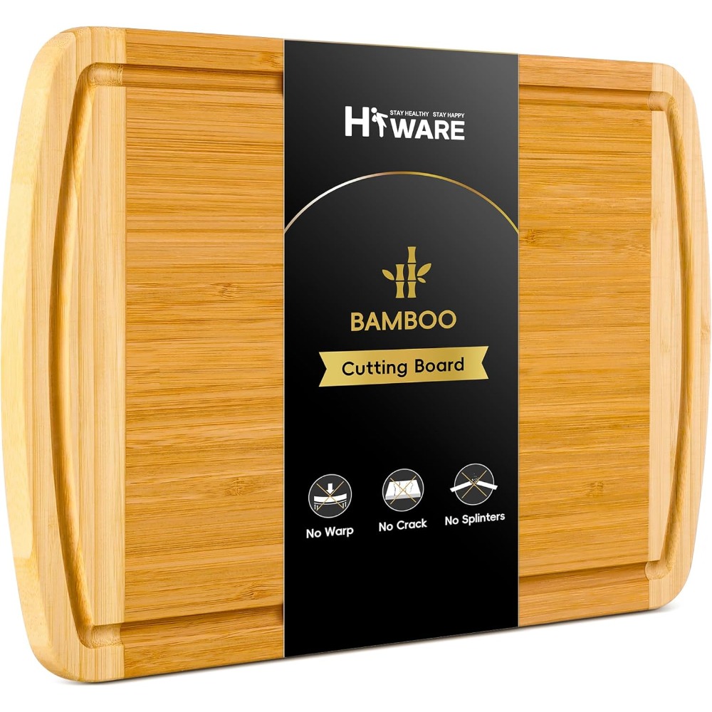 Large Wooden Cutting Board for - مراجعة Meal Prep Organic وسعره