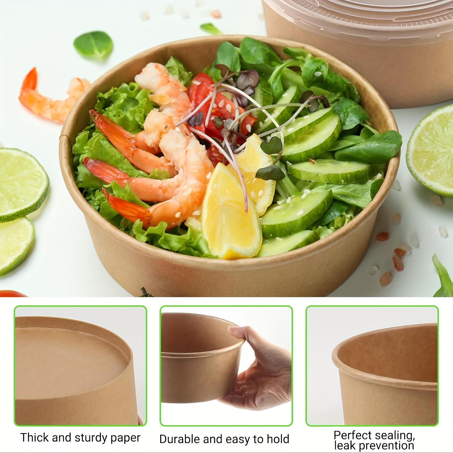 44Oz/1300Ml 25/50 Pack Paper B - مراجعة Meal Prep Ideas وسعره