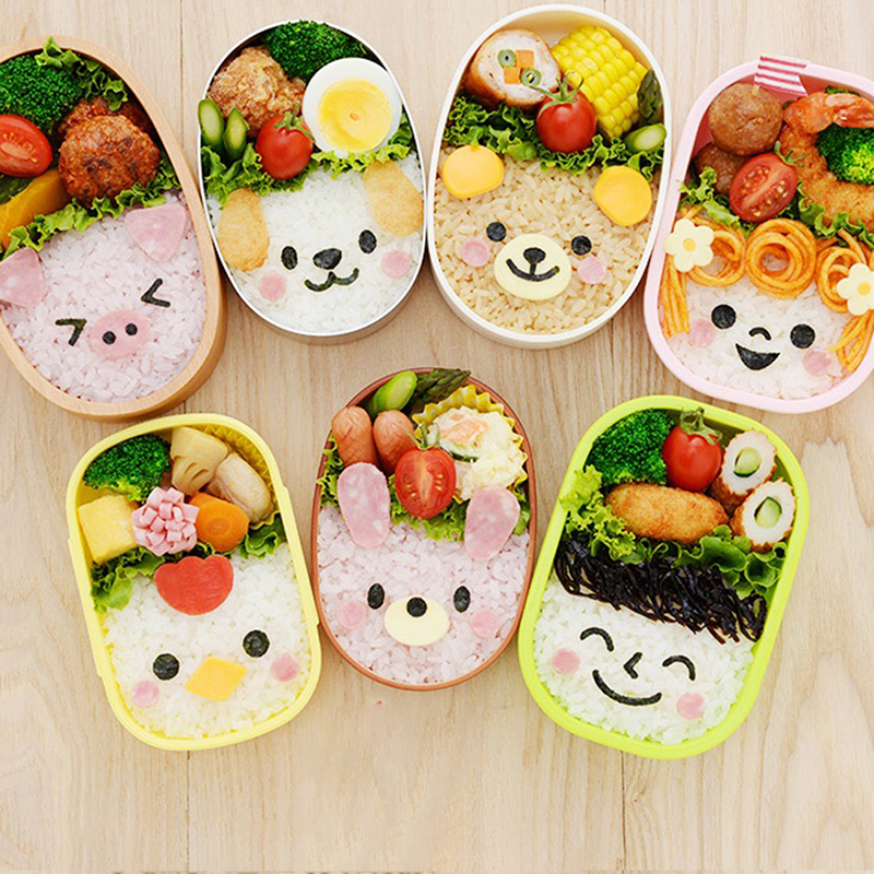 2/3/4Pcs Bento Decoration Rice - مراجعة Rice Ball Mold وسعره